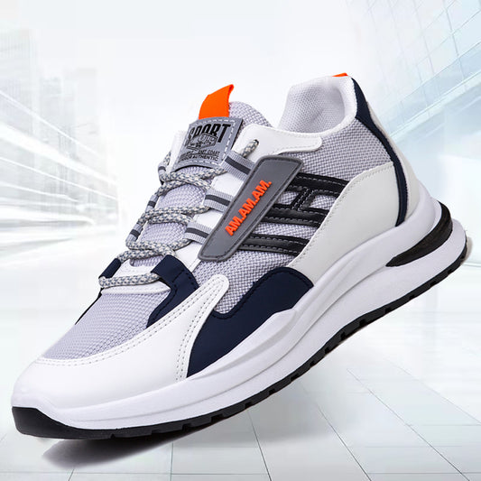 HookNshop™ White Sports Running Sneakers