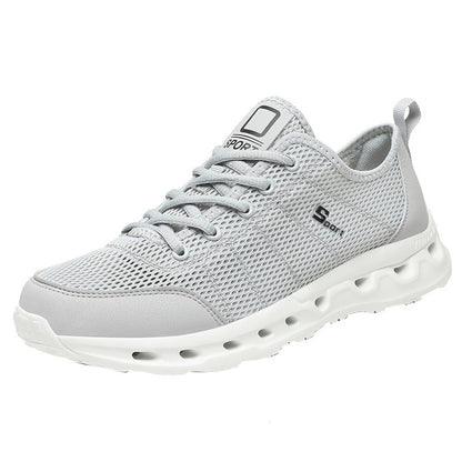 HookNshop™- CloudStride Breathable Mesh Sneakers: Lightweight for Active Days